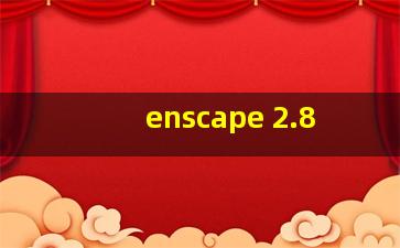 enscape 2.8